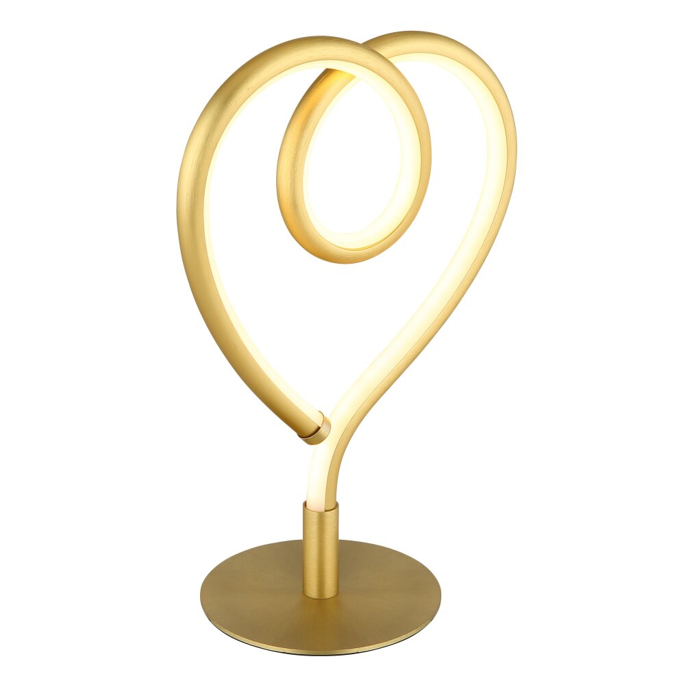 Oświetlenie Globo Amore Lampa stołowa LED Złoty, 1-punktowy main product photo
