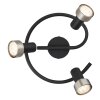 Oświetlenie Globo Mason Lampa sufitowa, Spot sufitowy, Lampa ścienna, Spot ścienny Chrom, Czarny, 3-punktowe