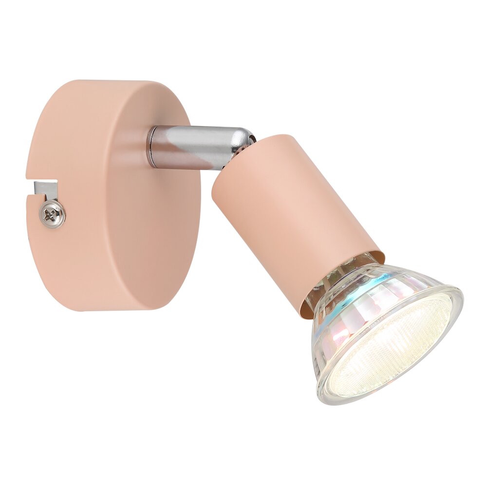 Oświetlenie Globo Matrix Lampa sufitowa, Spot sufitowy, Lampa ścienna, Spot ścienny Różowy, 1-punktowy main product photo