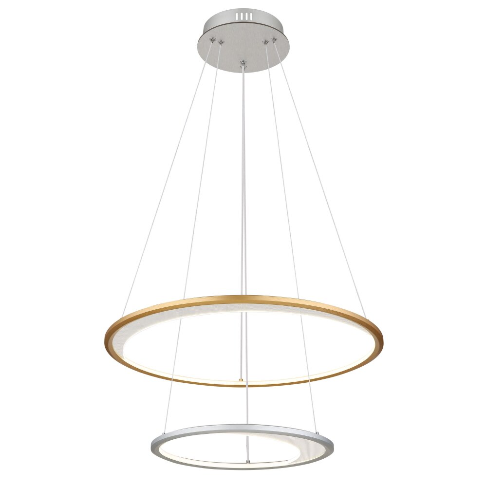 Oświetlenie Globo Umbra Lampa wisząca LED Złoty, Srebrny, 1-punktowy, Zdalne sterowanie main product photo