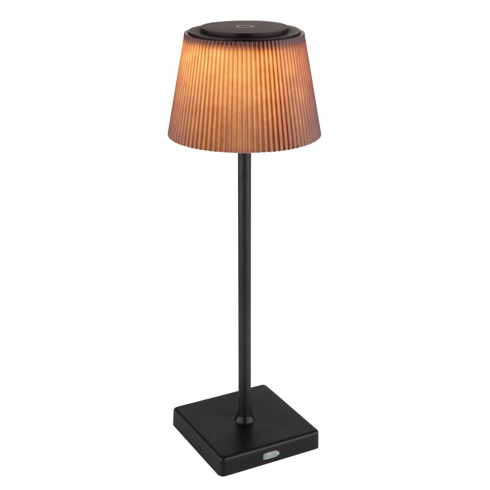 Oświetlenie Globo Gregoir Lampa stołowa LED Czarny, 1-punktowy main product photo