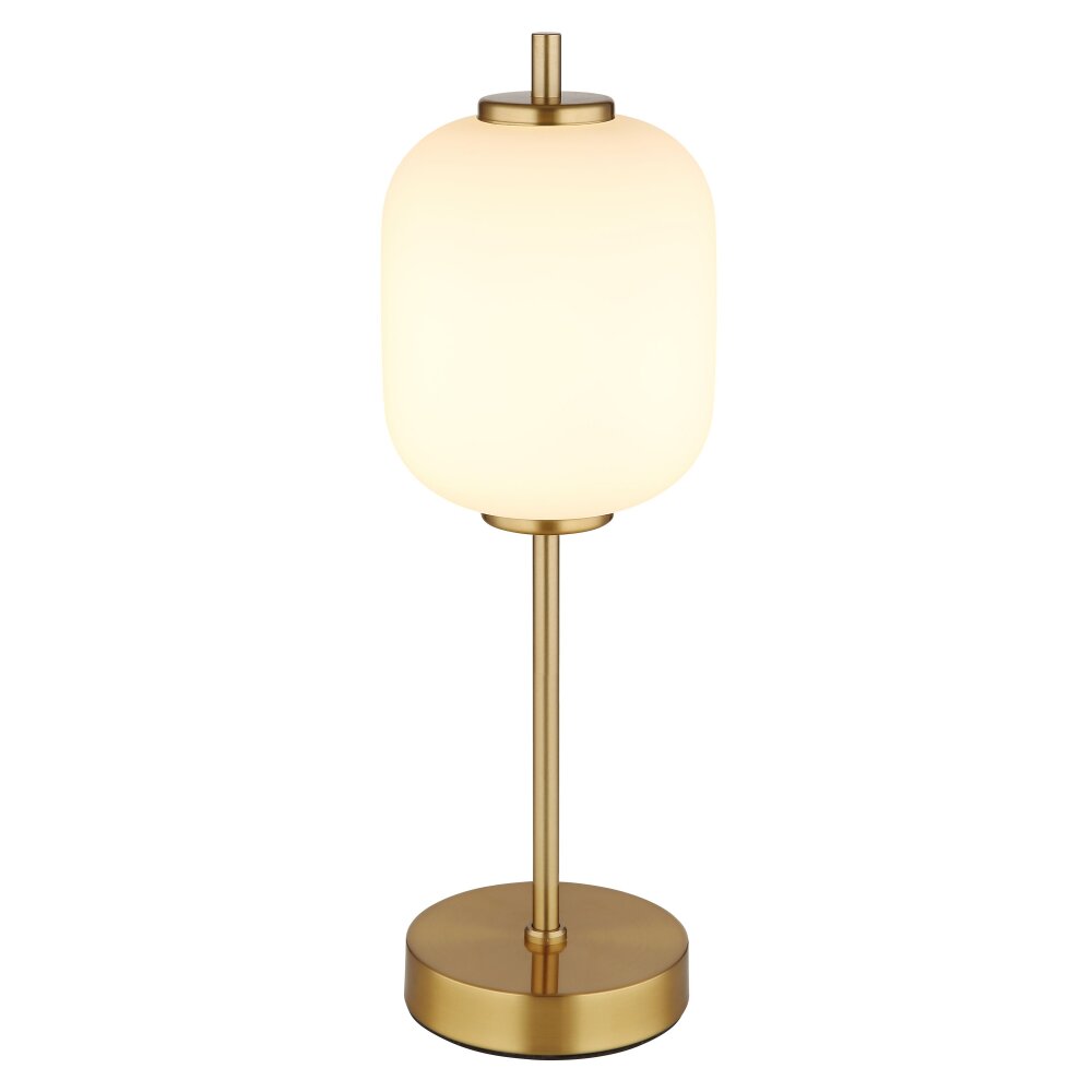 Oświetlenie Globo Ewald Lampa stołowa LED Mosiądz, 1-punktowy main product photo
