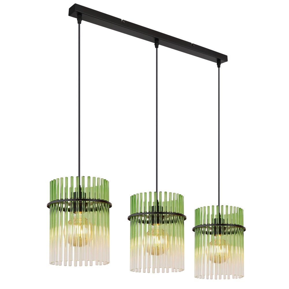 Oświetlenie Globo Gorley Lampa wisząca Czarny, 3-punktowe main product photo