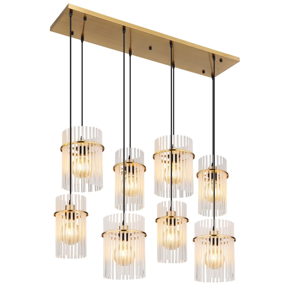 Oświetlenie Globo Gorley Lampa wisząca Złoty, 8-punktowe main product photo