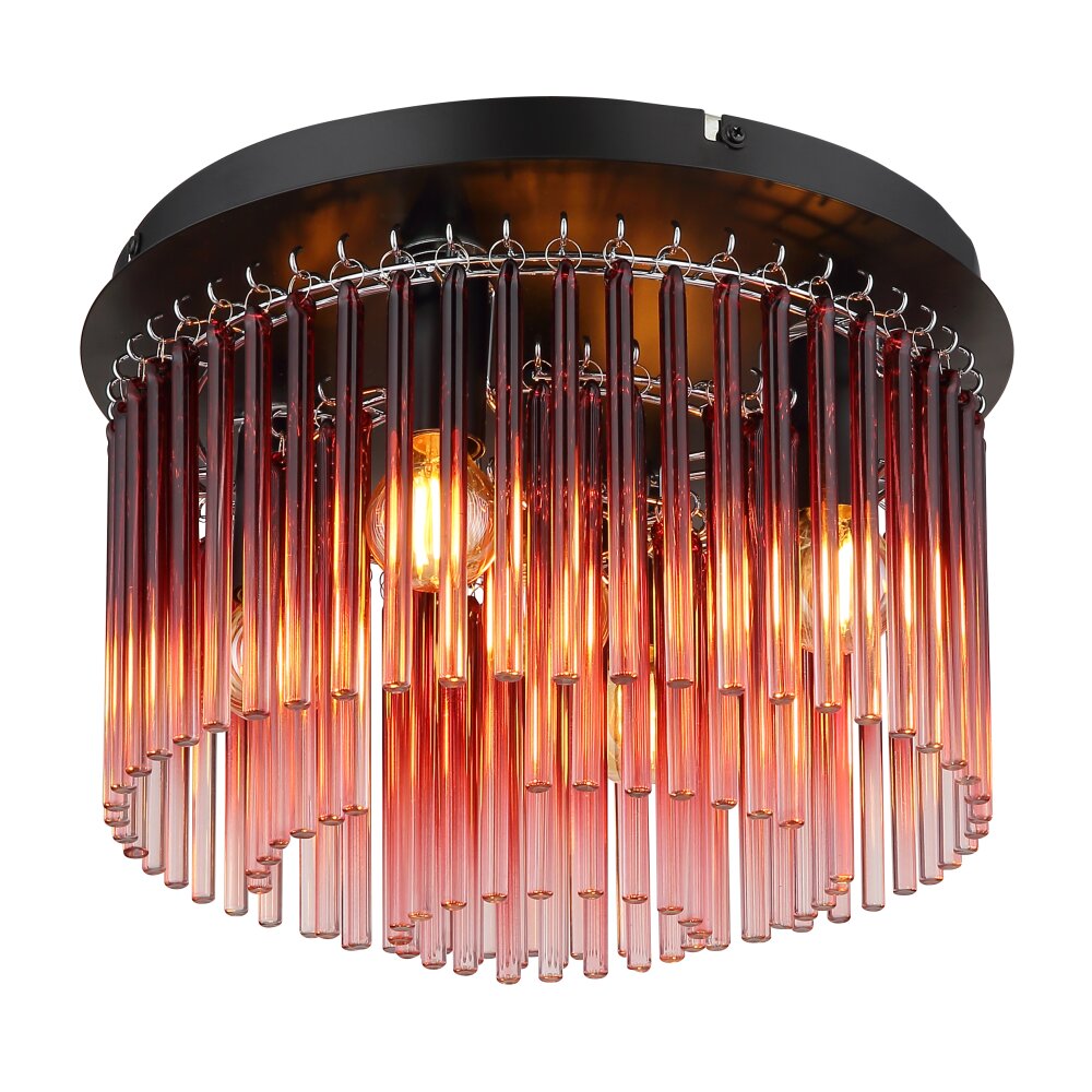 Oświetlenie Globo Gorley Lampa sufitowa Chrom, Czarny, 5-punktowe main product photo