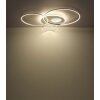 Oświetlenie Globo Invertina Lampa sufitowa LED Antracytowy, Złoty, 1-punktowy, Zdalne sterowanie