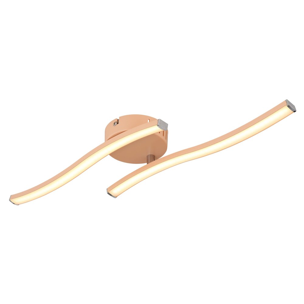 Oświetlenie Globo Tyler Lampa sufitowa LED Różowy, 1-punktowy main product photo