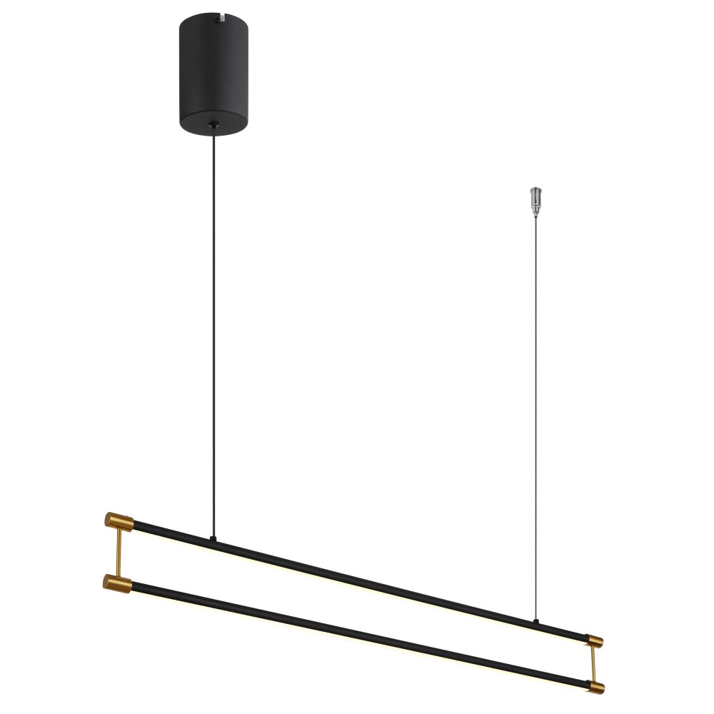 Oświetlenie Globo Kayson Lampa wisząca LED Czarny, 1-punktowy main product photo