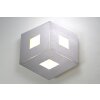 Bopp-Leuchten BOX COMFORT Lampa Sufitowa LED Srebrny, 3-punktowe