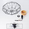 Eglo PADSTOW Lampa Sufitowa kolory naturalne, 1-punktowy