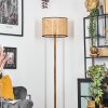 Ramila lampa stojąca kolory naturalne, czarny, 1-punktowy