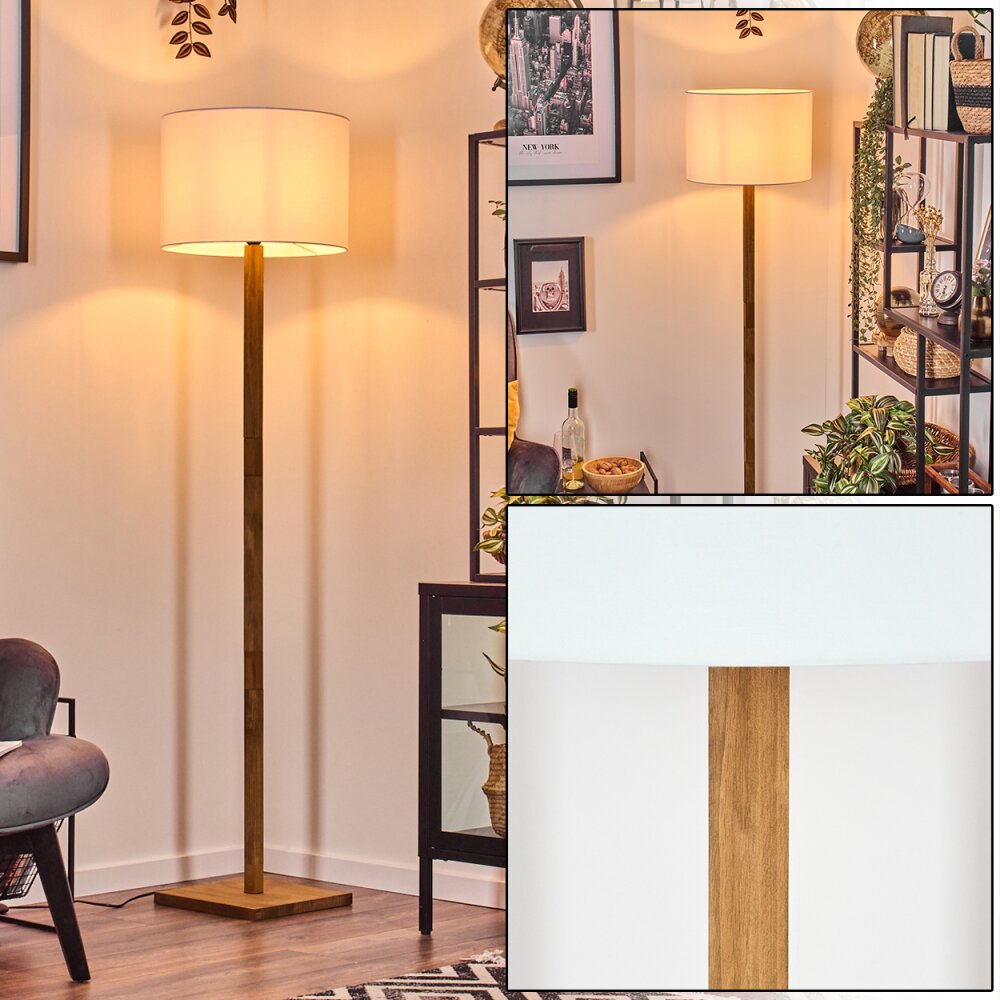 Bassagoda Lampa stojąca Ecru, Czarny, 1-punktowy main product photo