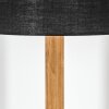Bassagoda lampa stojąca kolory naturalne, czarny, 1-punktowy