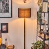 Bassagoda lampa stojąca kolory naturalne, czarny, 1-punktowy