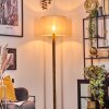 Bassagoda lampa stojąca kolory naturalne, czarny, 1-punktowy