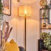 Bassagoda lampa stojąca kolory naturalne, czarny, 1-punktowy