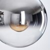 Gastor Lampa wisząca, Kula świetlna Chrom, Przezroczysty, Przydymiony, 3-punktowe
