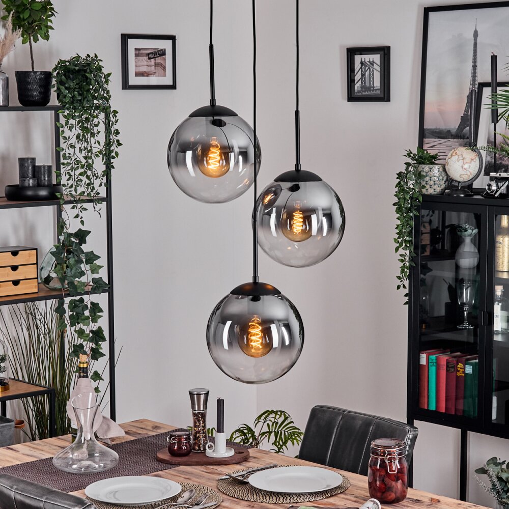Gastor Lampa wisząca, Kula świetlna Przezroczysty, Przydymiony, 3-punktowe main product photo