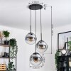 Gastor Lampa wisząca, Kula świetlna Przezroczysty, Przydymiony, 3-punktowe