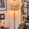 Bongal lampa stojąca kolory naturalne, czarny, 1-punktowy