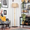 Bongal lampa stojąca kolory naturalne, czarny, 1-punktowy