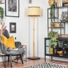 Chellas lampa stojąca kolory naturalne, czarny, 1-punktowy