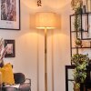 Bassagoda lampa stojąca kolory naturalne, czarny, 1-punktowy