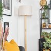 Bassagoda lampa stojąca kolory naturalne, czarny, 1-punktowy