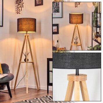Bassagoda lampa stojąca kolory naturalne, 1-punktowy