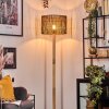 Cando lampa stojąca kolory naturalne, czarny, 1-punktowy