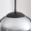 Gastor lampa wisząca, kula świetlna 30 cm bursztynowy, przydymiony, 3-punktowe