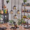 Koyoto Lampa wisząca, Kula świetlna Przezroczysty, Przydymiony, 4-punktowe