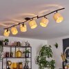 Bassagoda lampa sufitowa beżowy, biały, 6-punktowe