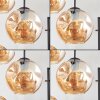 Ripoll lampa wisząca, kula świetlna, lampa wisząca bursztynowy, 4-punktowe