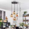 Ripoll lampa wisząca, kula świetlna, lampa wisząca bursztynowy, 4-punktowe