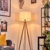 Bassagoda lampa stojąca kolory naturalne, czarny, 1-punktowy