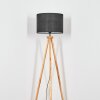 Bassagoda lampa stojąca kolory naturalne, czarny, 1-punktowy