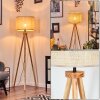Sabadim lampa stojąca kolory naturalne, czarny, 1-punktowy