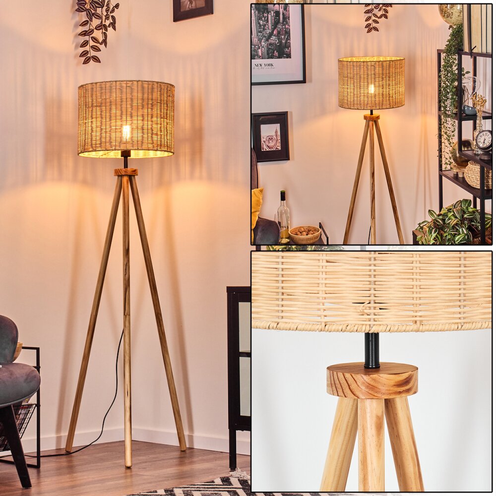 Cavaca Lampa stojąca Ecru, Czarny, 1-punktowy main product photo