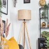 Bongal lampa stojąca kolory naturalne, czarny, 1-punktowy