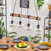 Koyoto lampa wisząca, kula świetlna, lampa wisząca kolory naturalne, czarny, 4-punktowe