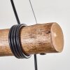 Koyoto lampa wisząca, kula świetlna, lampa wisząca kolory naturalne, czarny, 4-punktowe