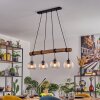 Koyoto lampa wisząca, kula świetlna, lampa wisząca kolory naturalne, czarny, 4-punktowe