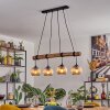Koyoto lampa wisząca, kula świetlna, lampa wisząca kolory naturalne, czarny, 4-punktowe