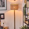 Granja lampa stojąca kolory naturalne, czarny, 1-punktowy