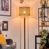 Ramila lampa stojąca kolory naturalne, czarny, 1-punktowy