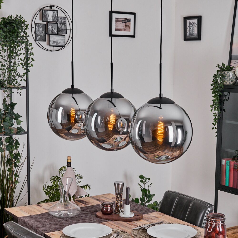 Gastor Lampa wisząca, Kula świetlna, Lampa wisząca Przydymiony, 3-punktowe main product photo