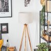 Bassagoda lampa stojąca kolory naturalne, czarny, 1-punktowy
