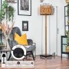 Cando lampa stojąca kolory naturalne, czarny, 1-punktowy