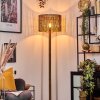 Cando lampa stojąca kolory naturalne, czarny, 1-punktowy